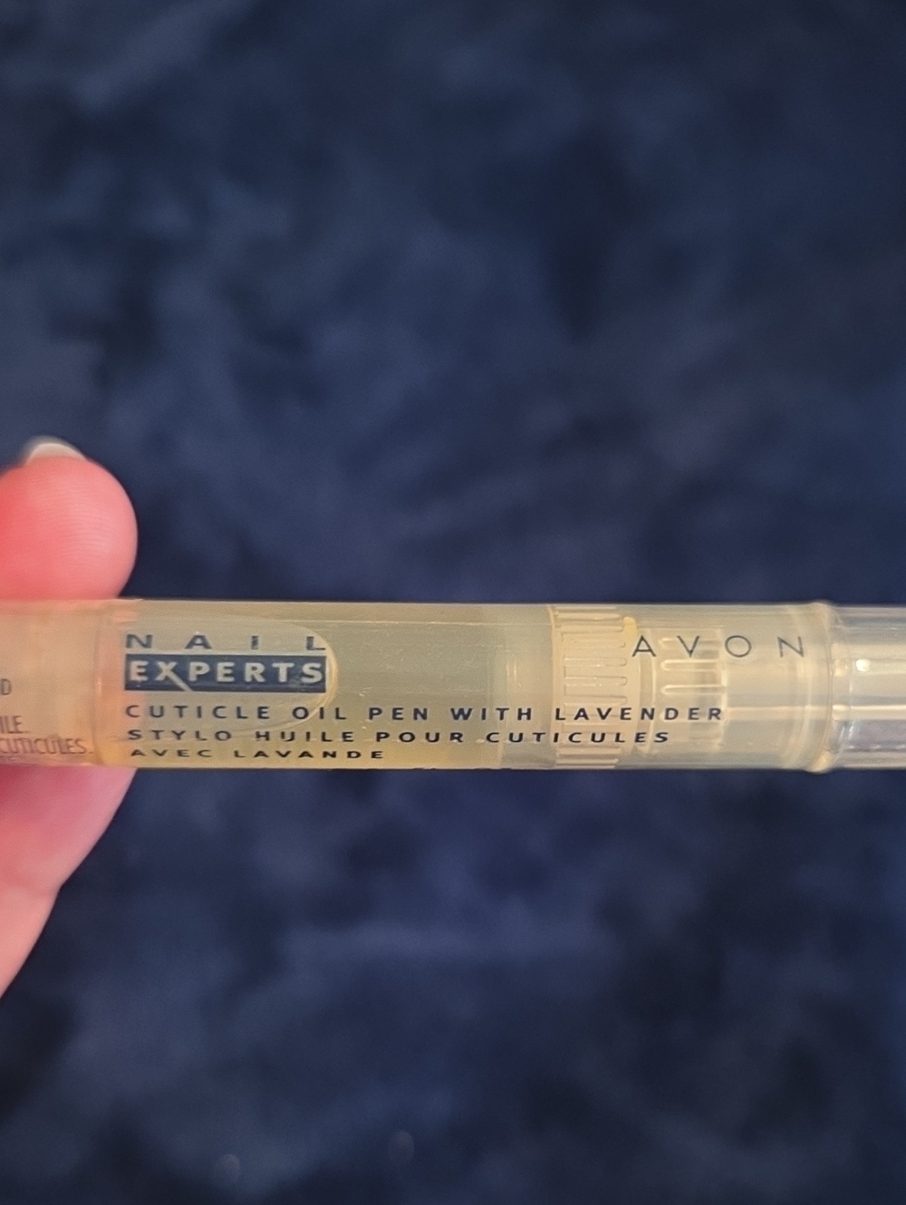 Avon Nail Experts Cuticle Oil Pen - Clear/Gold Accents
